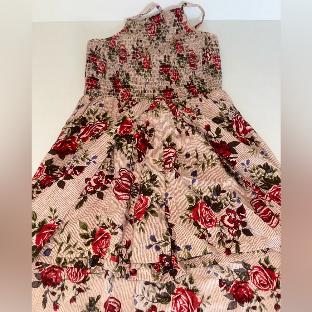 Floral Halter romper Dress - Picture 13 of 13